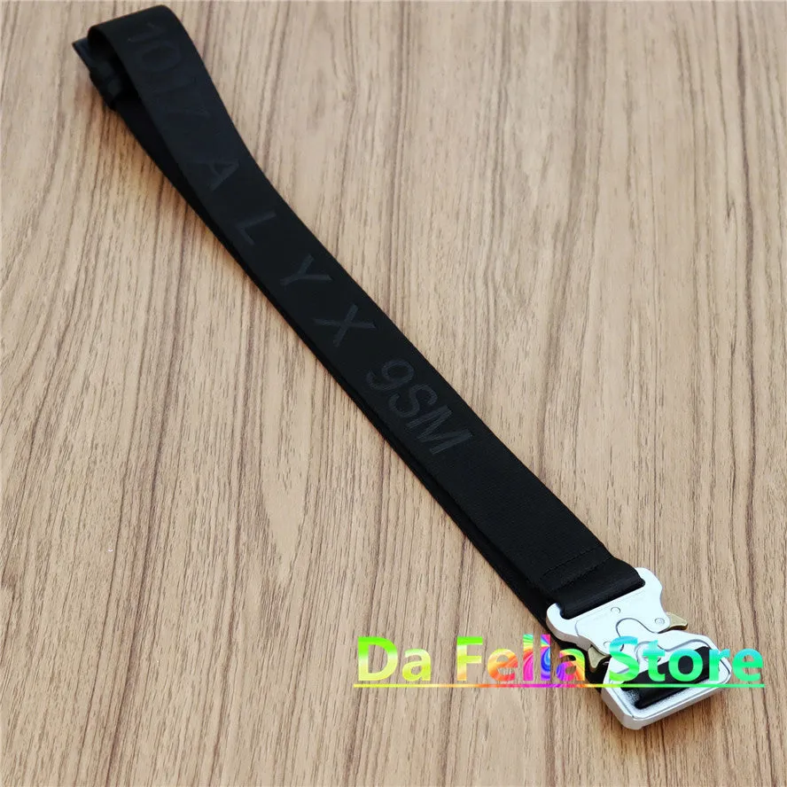 1017 Alyx 9sm Classic Rollercoaster Belt Men Women 1:1 High Quality