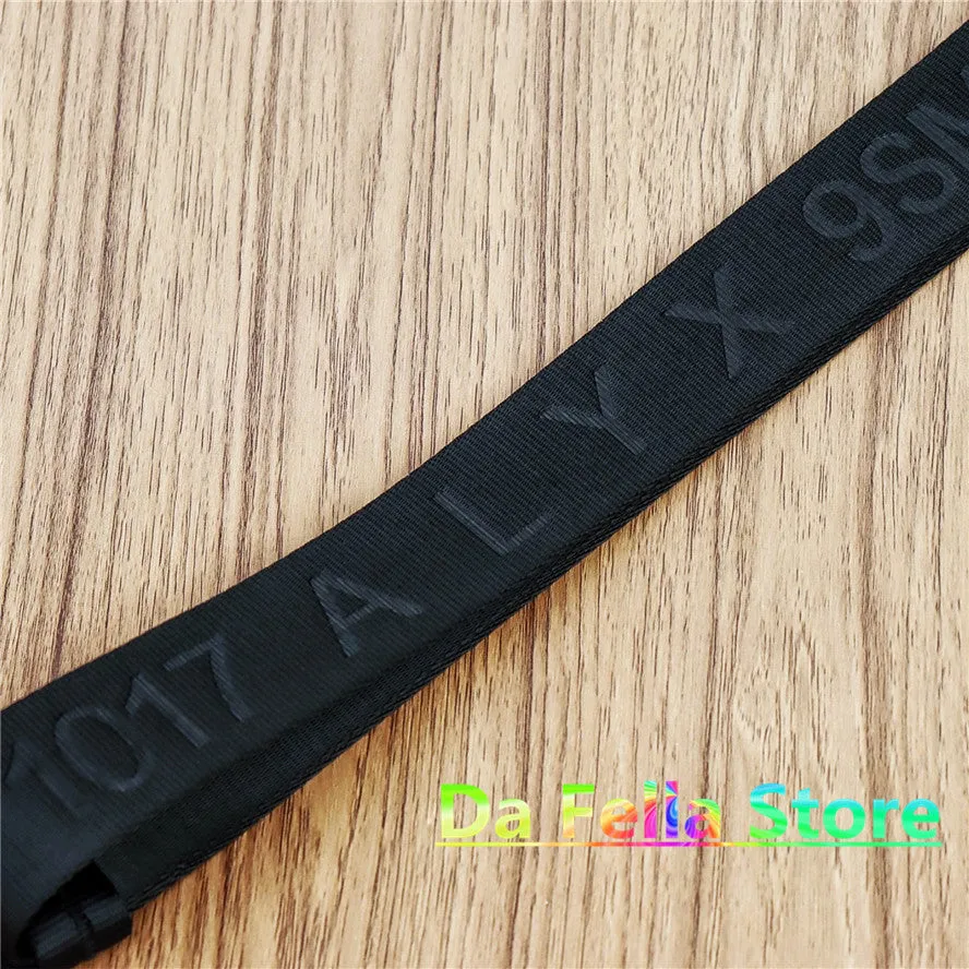 1017 Alyx 9sm Classic Rollercoaster Belt Men Women 1:1 High Quality