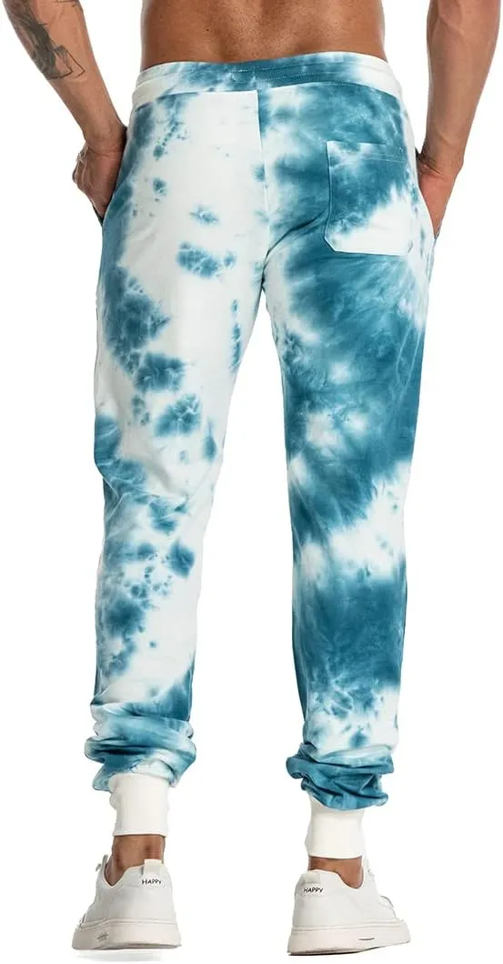 AIMPACT Men's Casual Jogger Sweatpants Tie Dye Running Sweatpants with Pockets