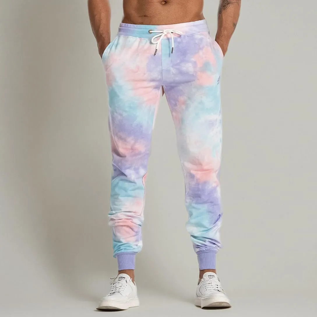 AIMPACT Men's Casual Jogger Sweatpants Tie Dye Running Sweatpants with Pockets