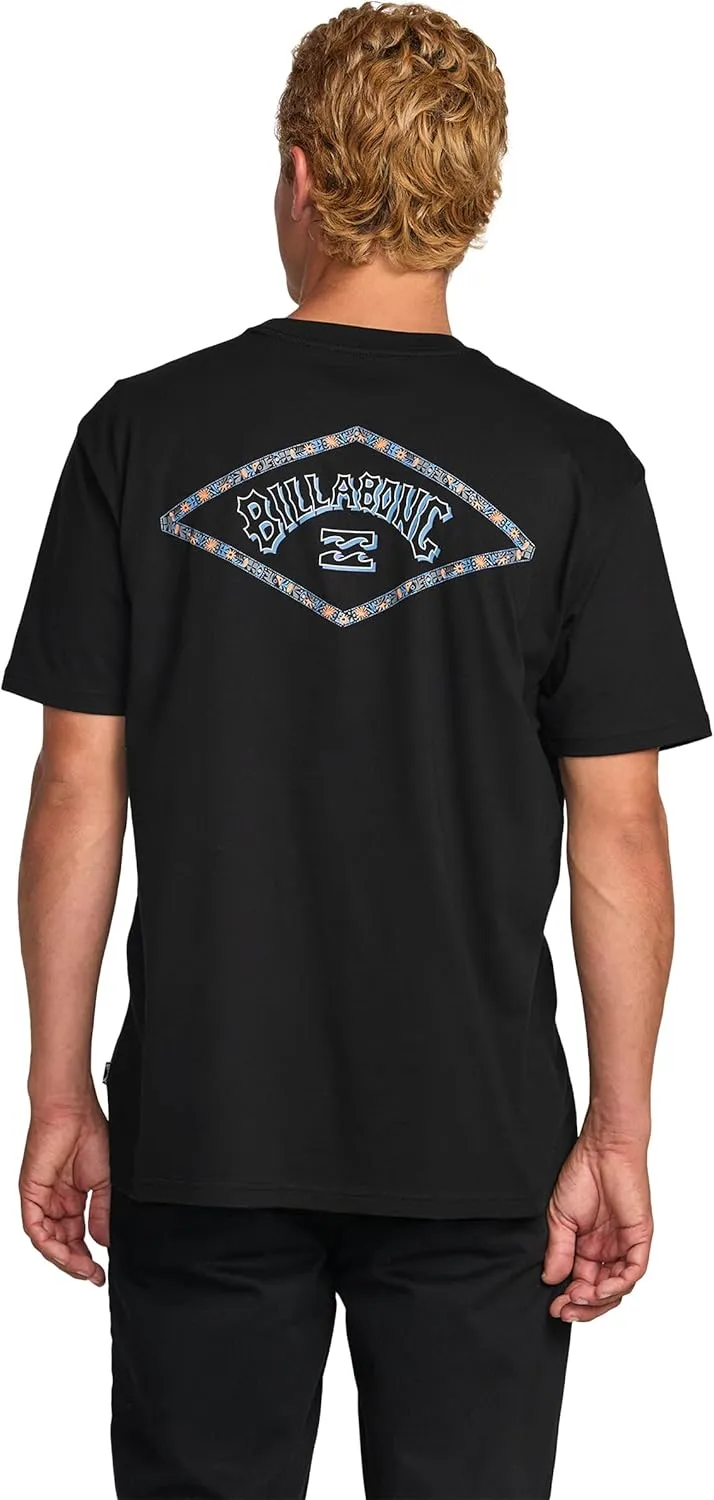 Billabong Men's Diamond Arch Premium Tee Soft Cotton Short Sleeve T-Shirt (S-XXL)