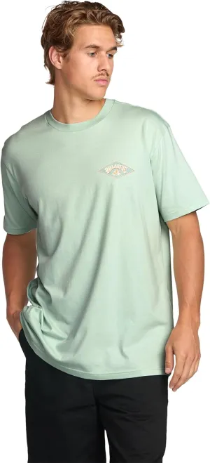 Billabong Men's Diamond Arch Premium Tee Soft Cotton Short Sleeve T-Shirt (S-XXL)