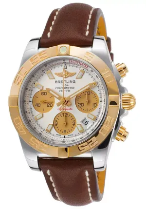 Breitling Chronomat 41 Silver Dial Chronograph Automatic Men's Watch CB14012-G713BRLT CB014012-G713-431X-A18BA.1