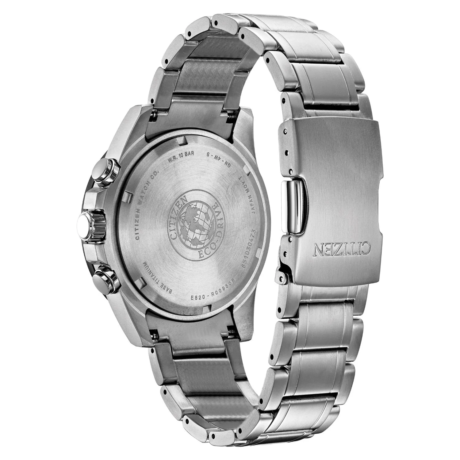 Citizen BL5558-58L Eco-Drive Titanium Strap Men Watches