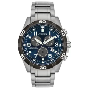 Citizen BL5558-58L Eco-Drive Titanium Strap Men Watches