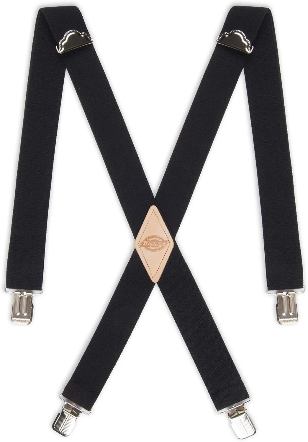 Dickies Men's 1-1/4 Solid Straight Clip Suspender