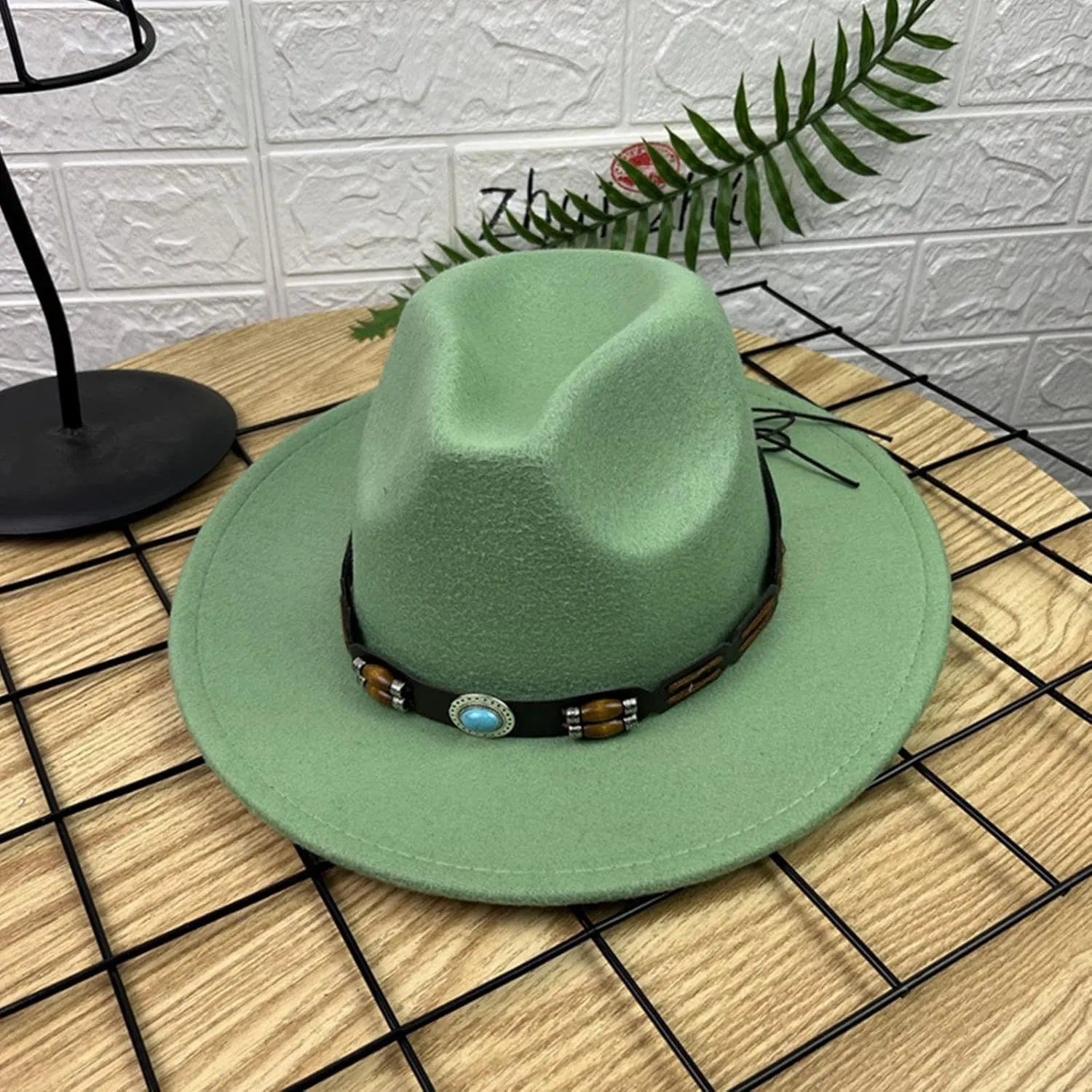Fashion Fedora Fedoras Men Wide for Women Dress Hat Women's and Hats Baseball Cap Hats Western Cowboy Hat Bands for Men