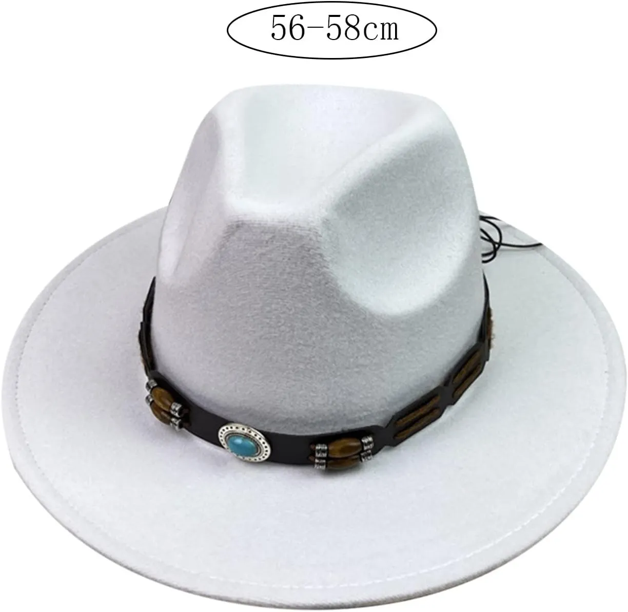 Fashion Fedora Fedoras Men Wide for Women Dress Hat Women's and Hats Baseball Cap Hats Western Cowboy Hat Bands for Men