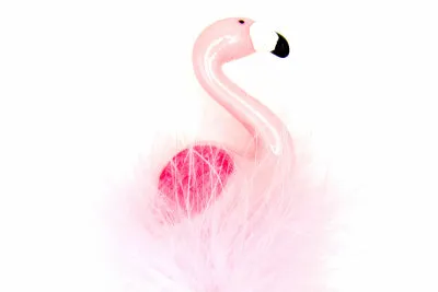 Flamingo Fluffy Pen