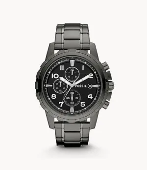 Fossil Dean Chronograph Quartz Black Dial Men's Watch FS4721IE