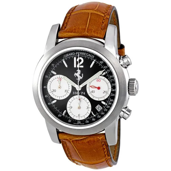 Girard Perregaux Ferrari Chronograph Black Dial Automatic Men's Watch 802800116041