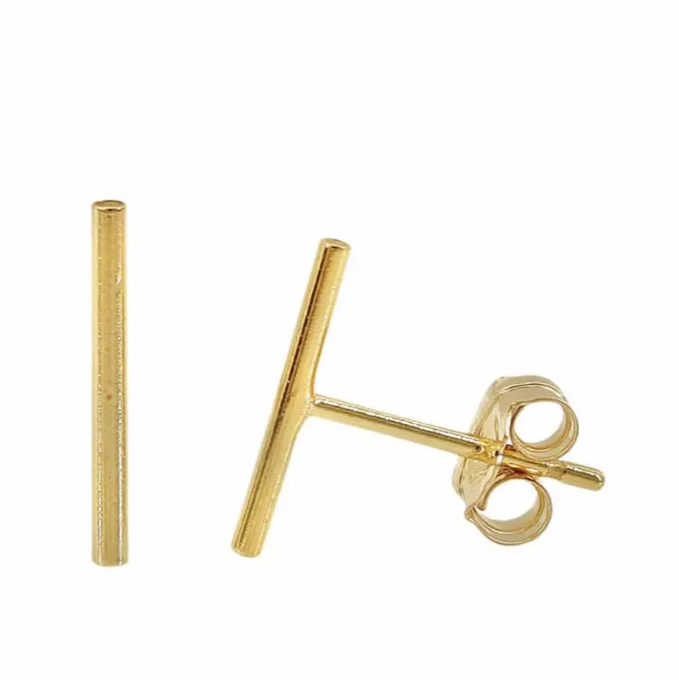 Gold Bar studs
