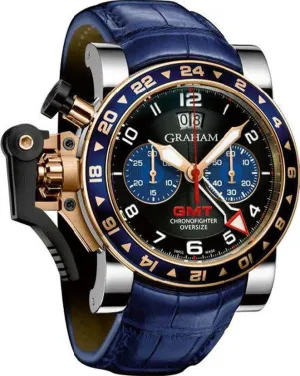 GRHM Watch Chronofighter Oversize GMT Blue