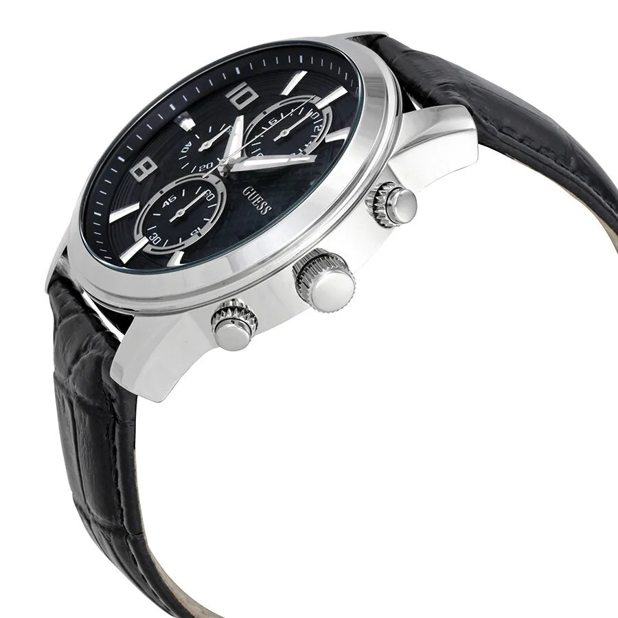 Guess Black Dial Men's Chronograph Watch W0076G1