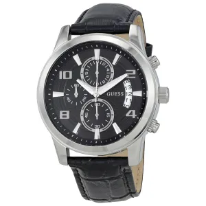 Guess Black Dial Men's Chronograph Watch W0076G1