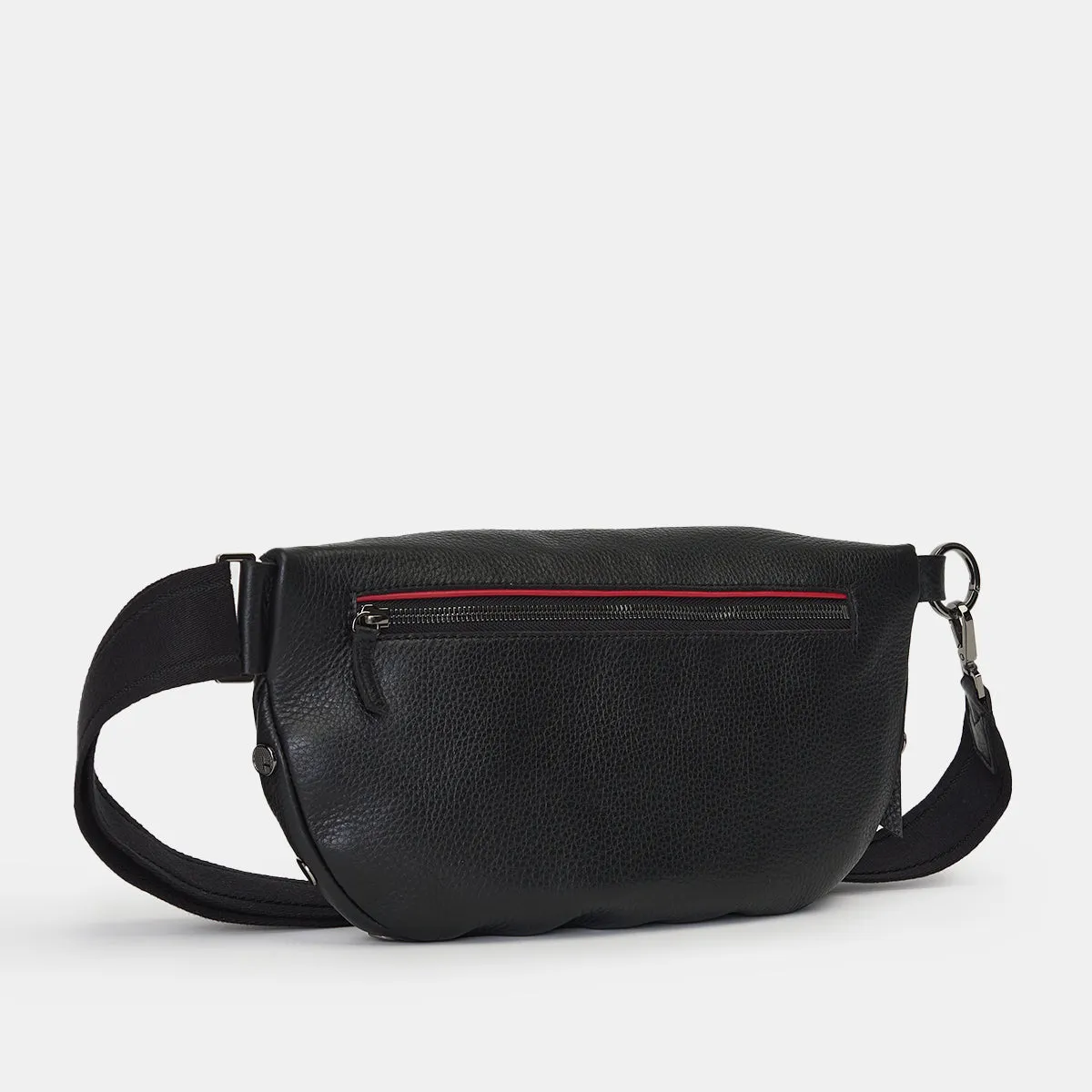 Hammitt Charles Crossbody Large in Black/Gunmetal