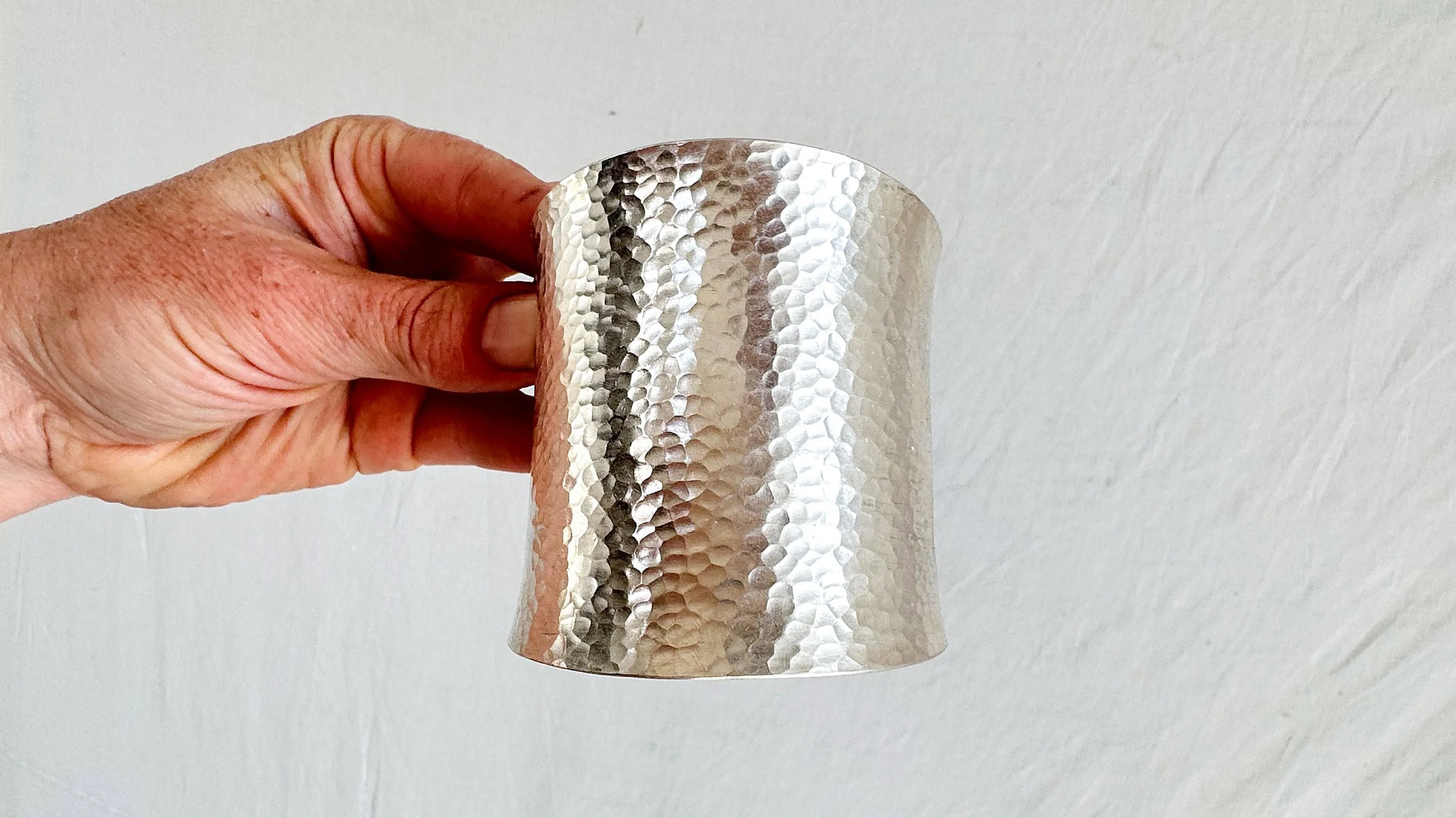 Karen Hill Tribe Sterling Silver PAIR Cuffs. Chunky. Gorgeous. 1017