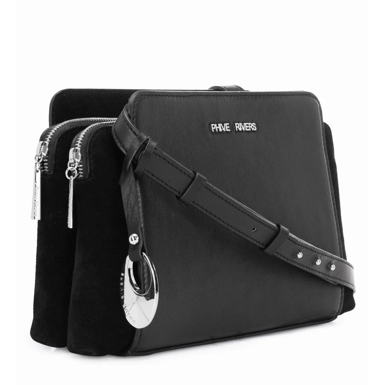 Leather Crossbody Bag - PR1272