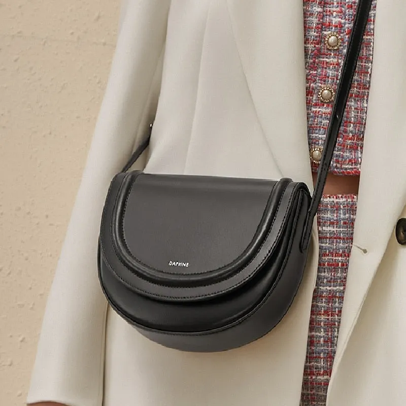 Leather Saddle Bag