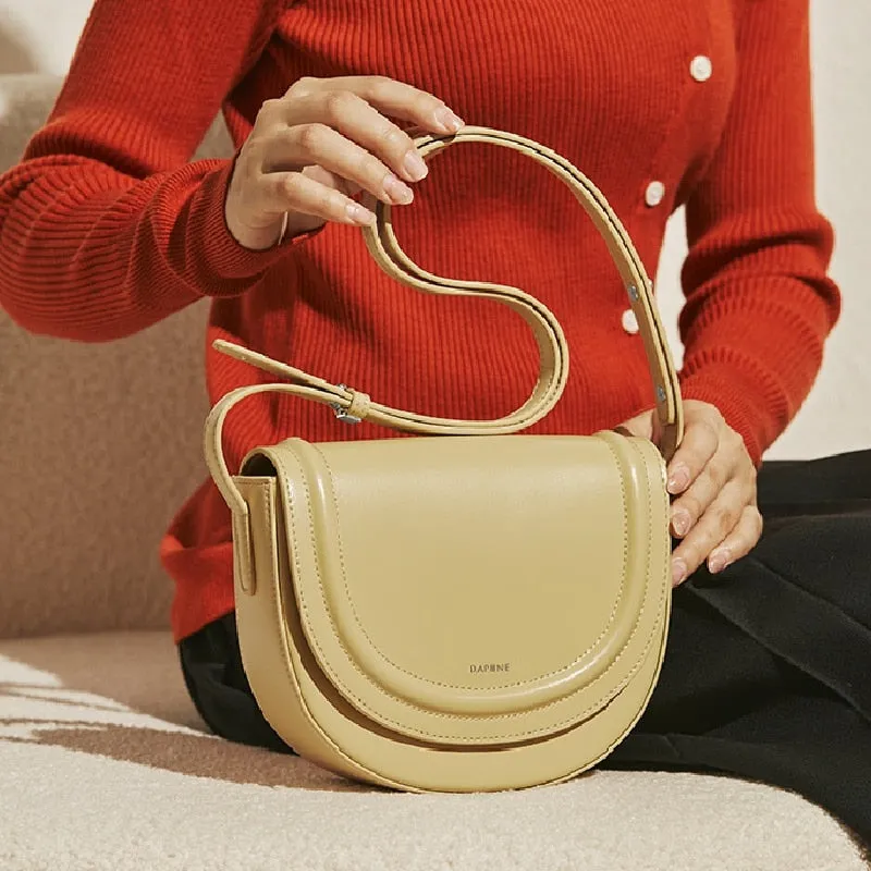 Leather Saddle Bag