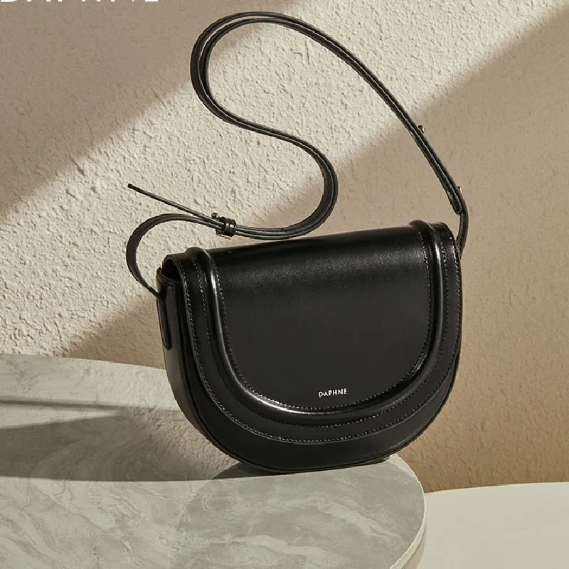 Leather Saddle Bag