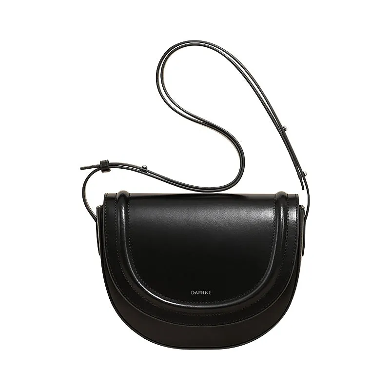 Leather Saddle Bag