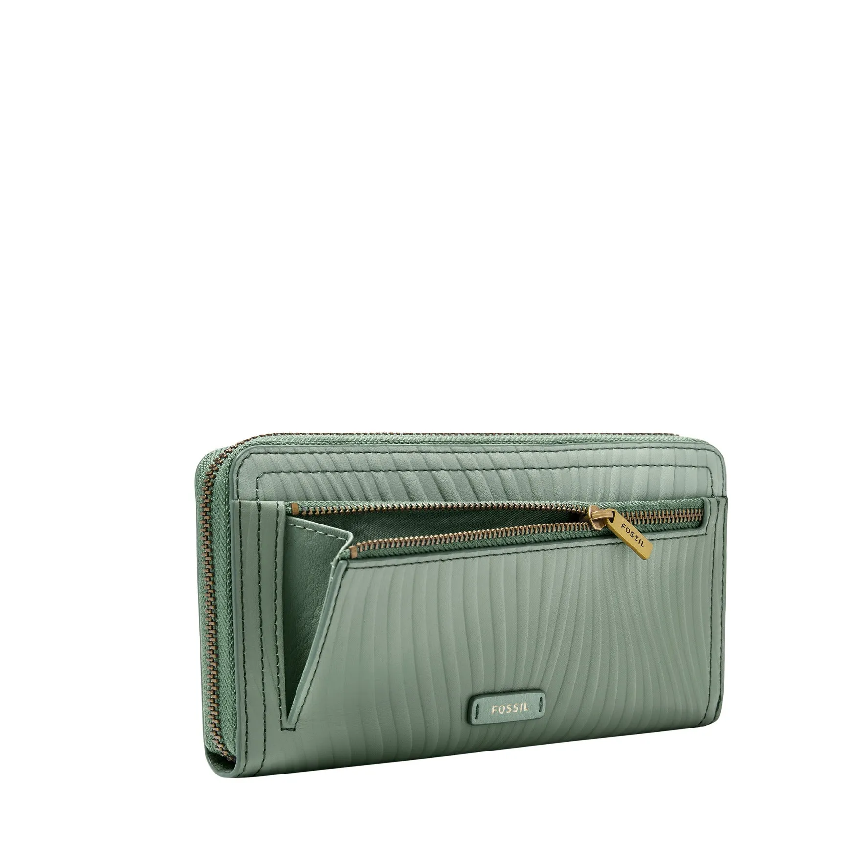 Logan Zip Clutch