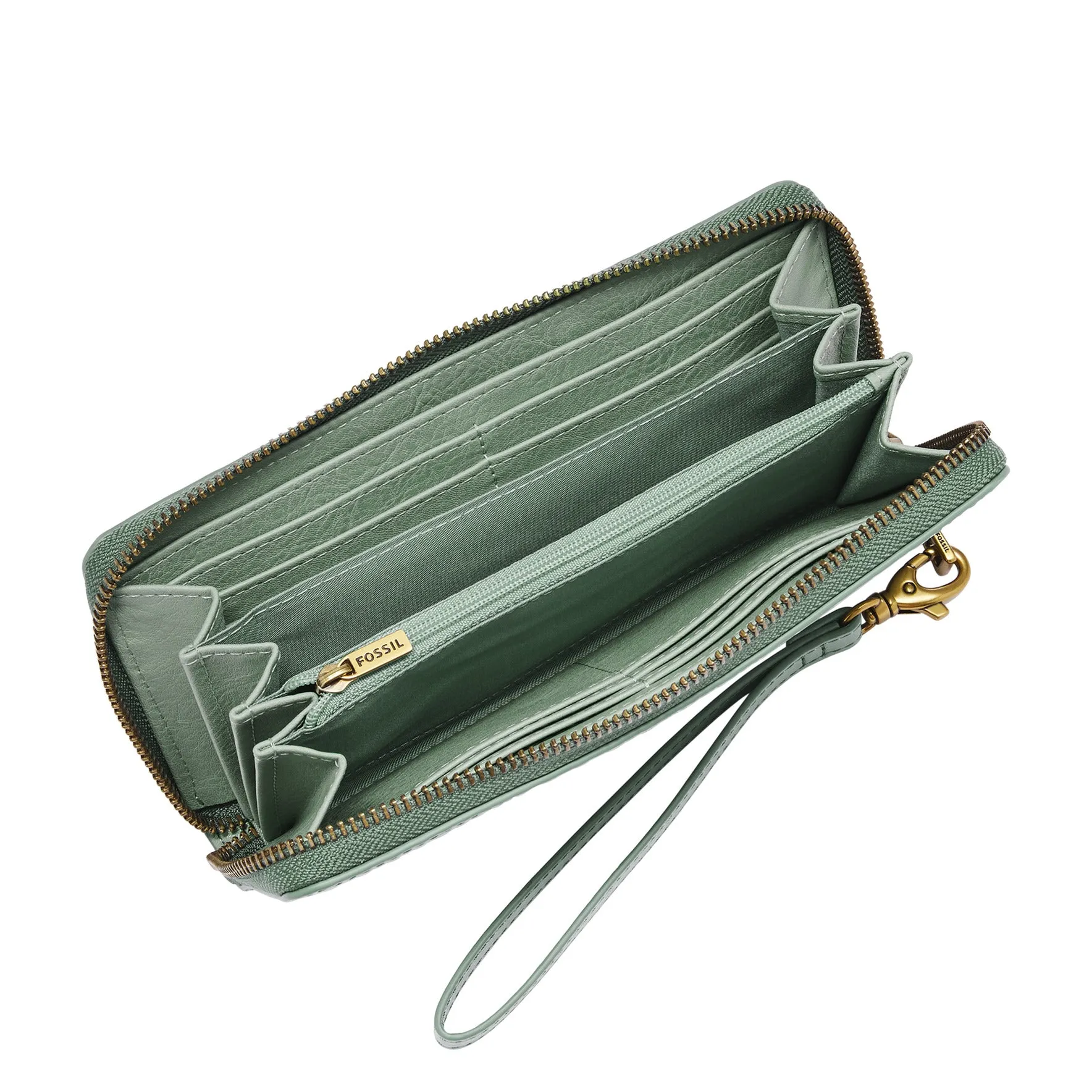 Logan Zip Clutch