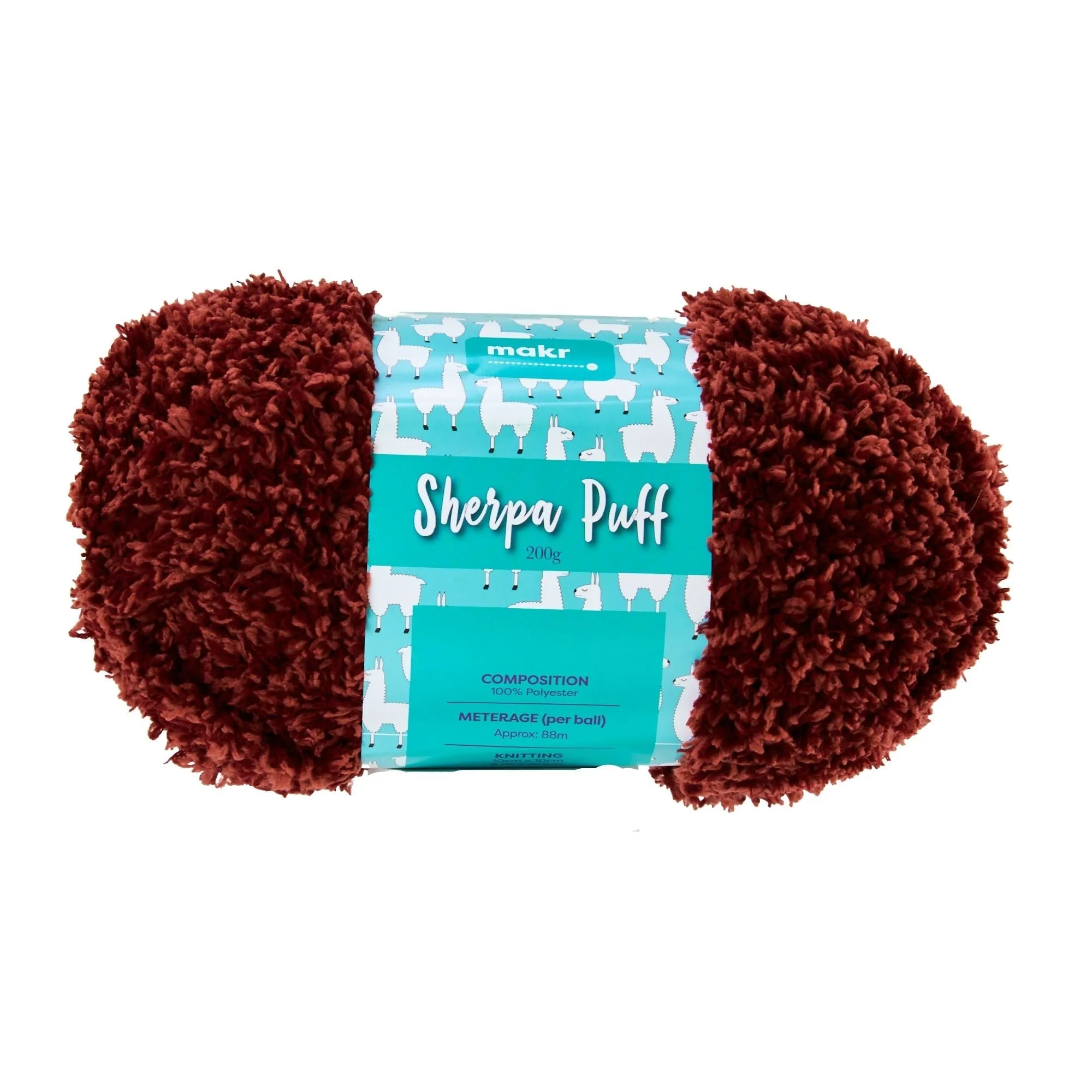 Makr Sherpa Puff Crochet & Knitting Yarn, 200g