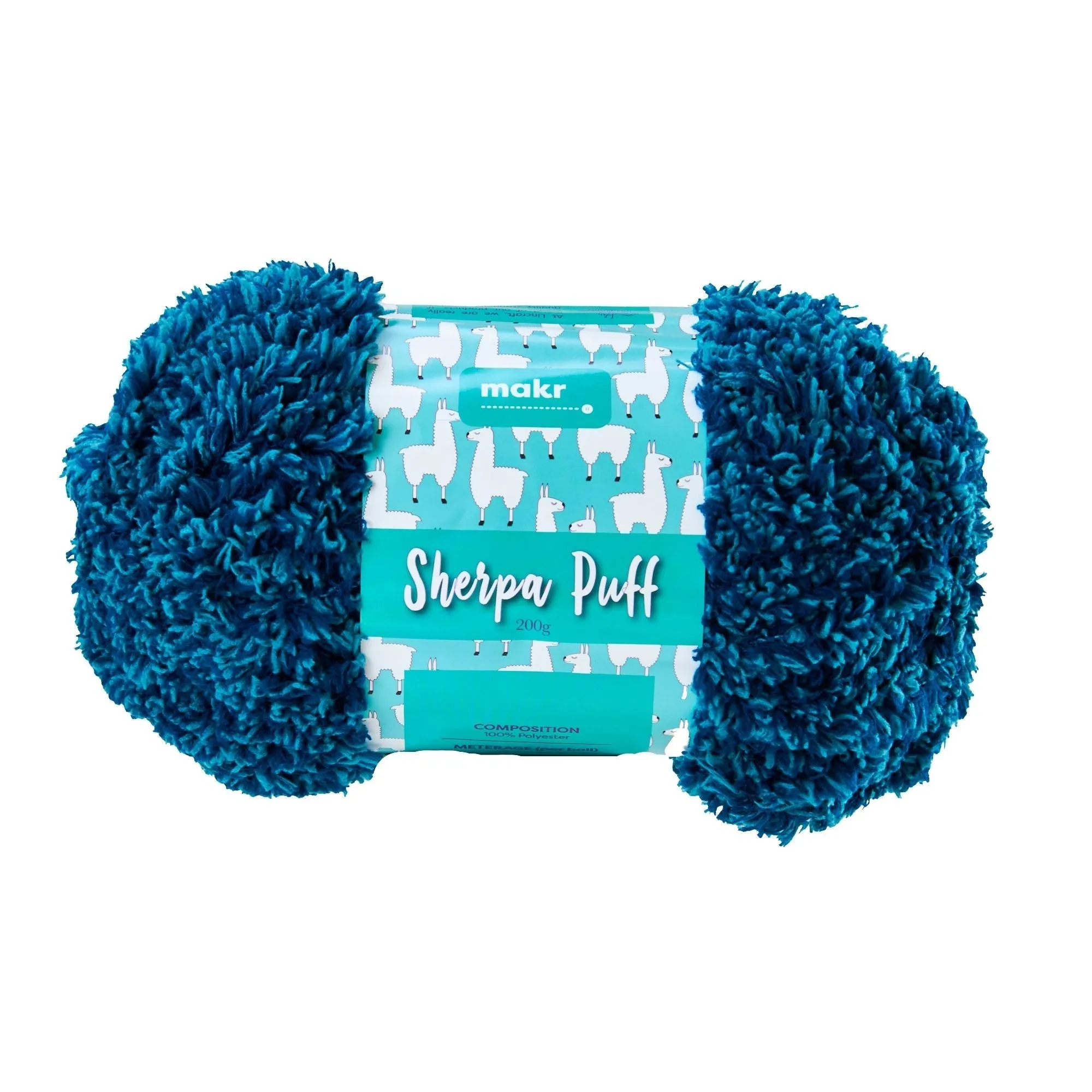 Makr Sherpa Puff Crochet & Knitting Yarn, 200g