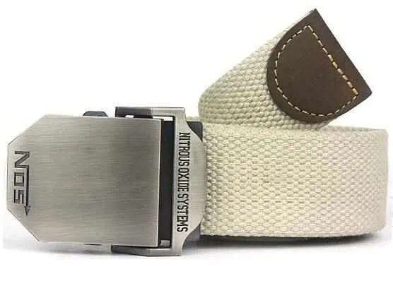 Men Canvas Outdoor Belt
