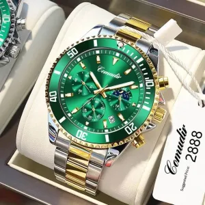 Men Watch Top Brand Luxury Sport Quartz Mens Watches Full Steel Chronograph Wristwatch Men Relogio Mascul S4290492