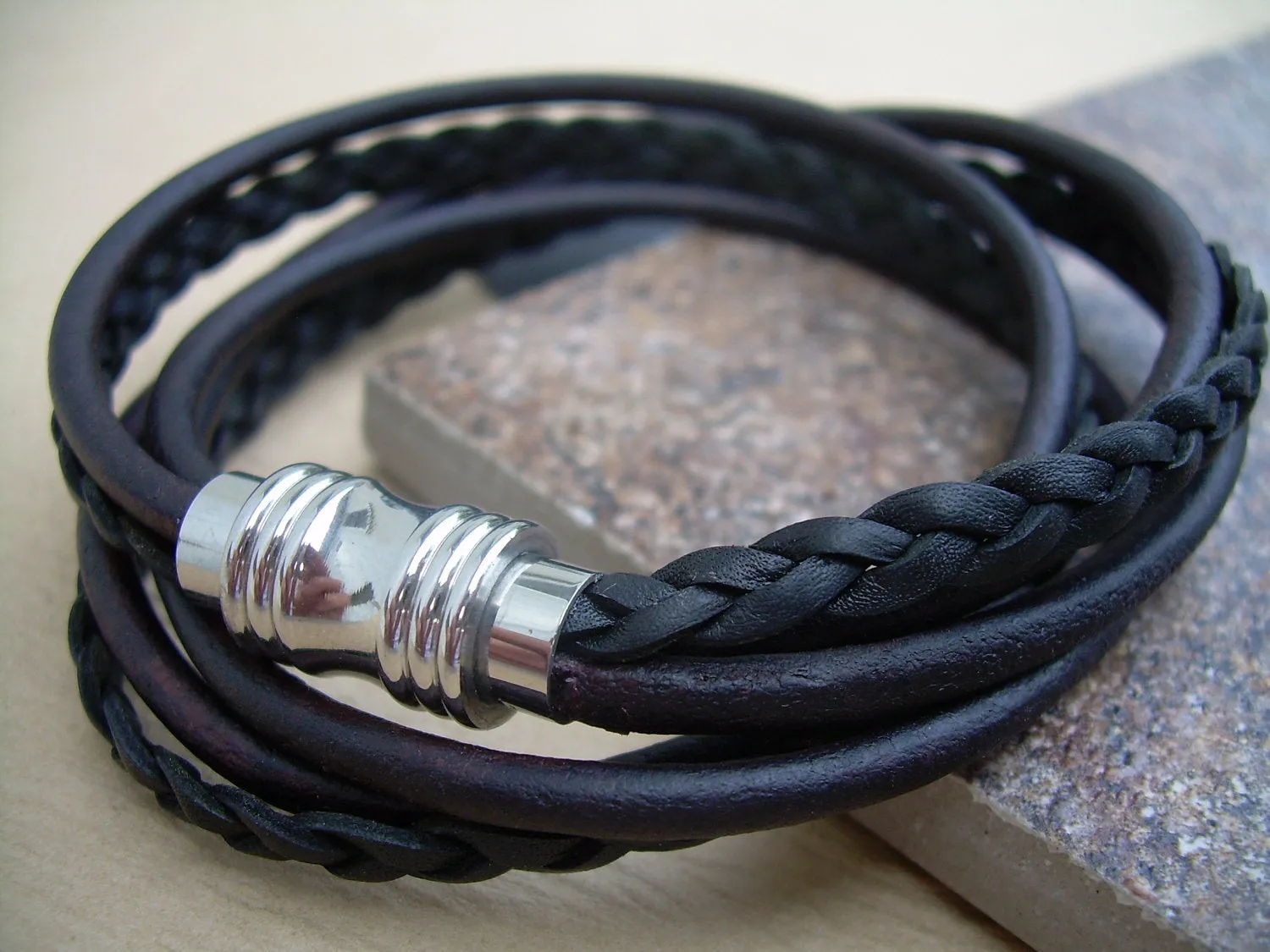 Mens Bracelets Leather, Leather Wrap Bracelet, Leather Bracelets for Mens, Men's Leather Bracelets, Womens Leather Bracelets, Leather