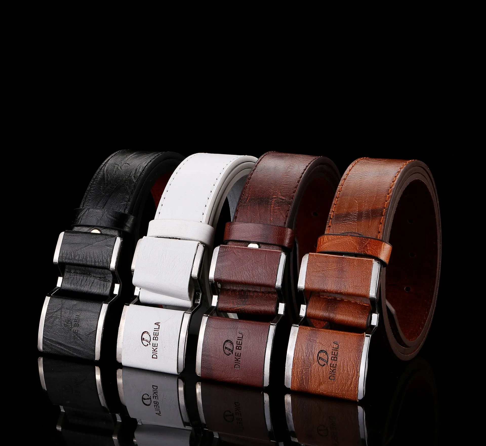 Men's Fashion Smooth Buckle Casual Belt