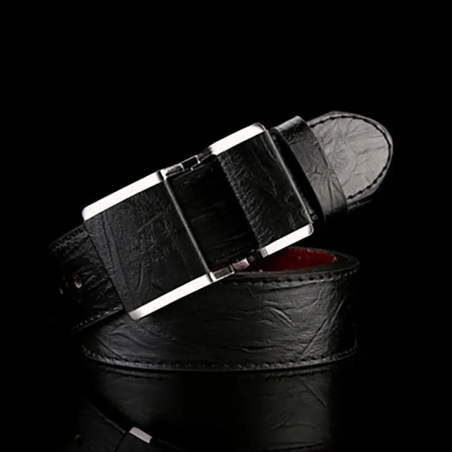 Men's Fashion Smooth Buckle Casual Belt