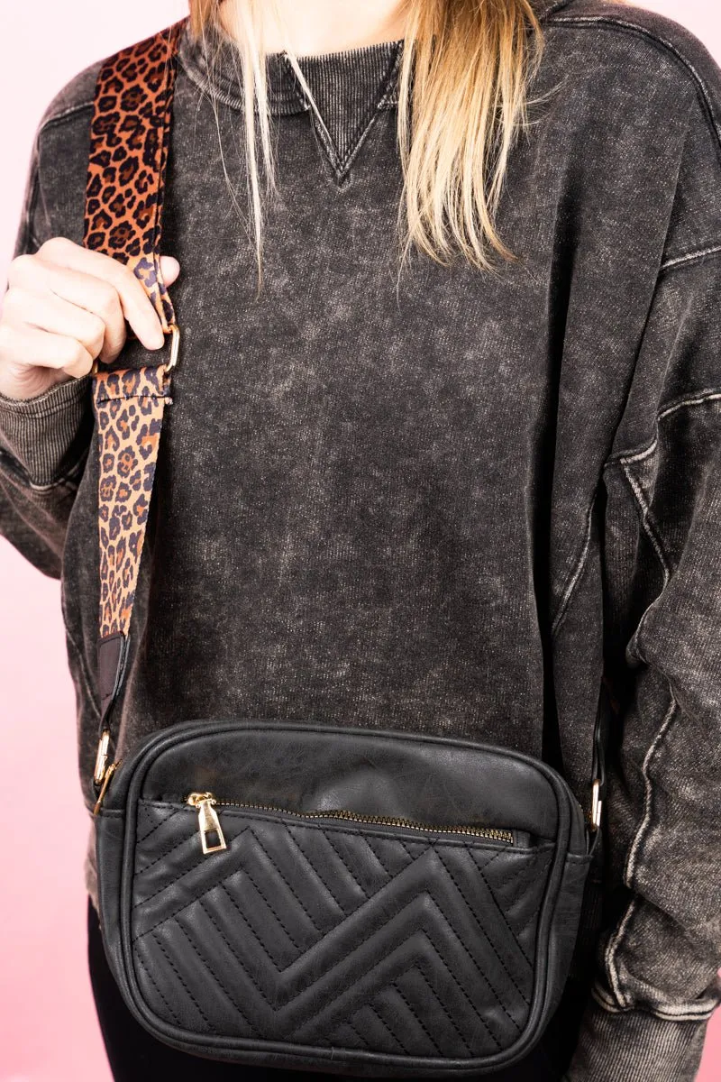 Nala Guitar Strap Black Dani Crossbody