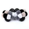 New arrival high quality plush flip flops women summer fluffy slides faux fur slippers