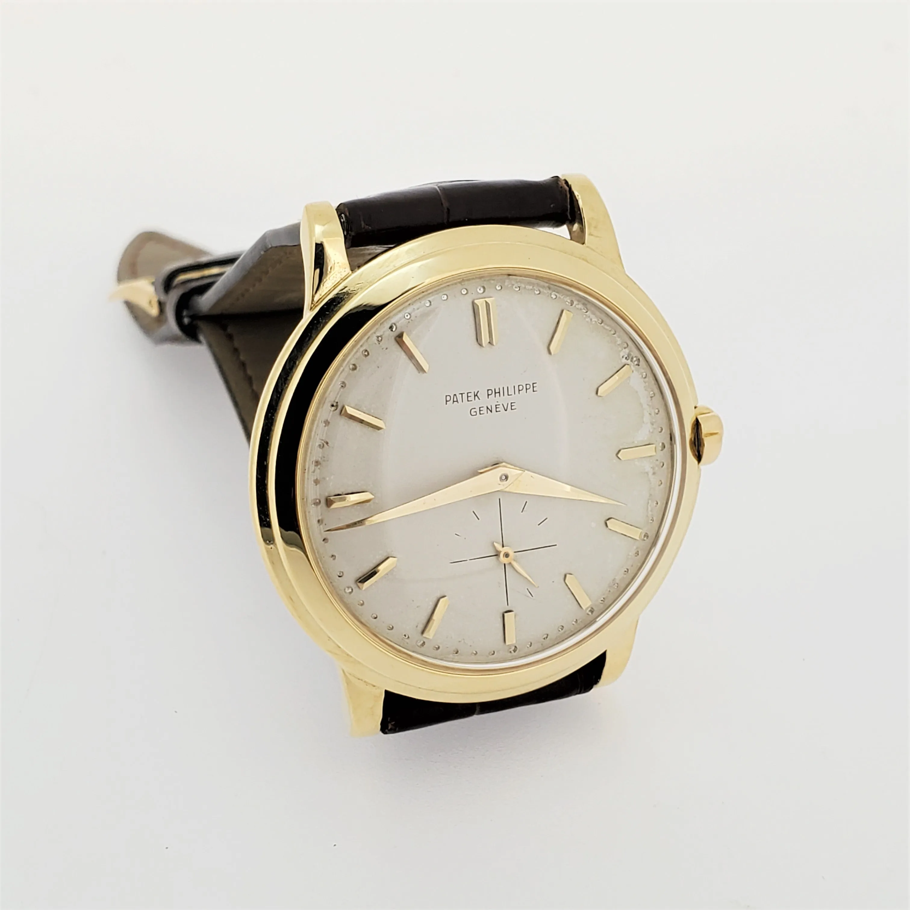 Patek Philippe 2552J Vintage Automatic "Disco Volante" automatic Calatrava 36mm Circa 1956