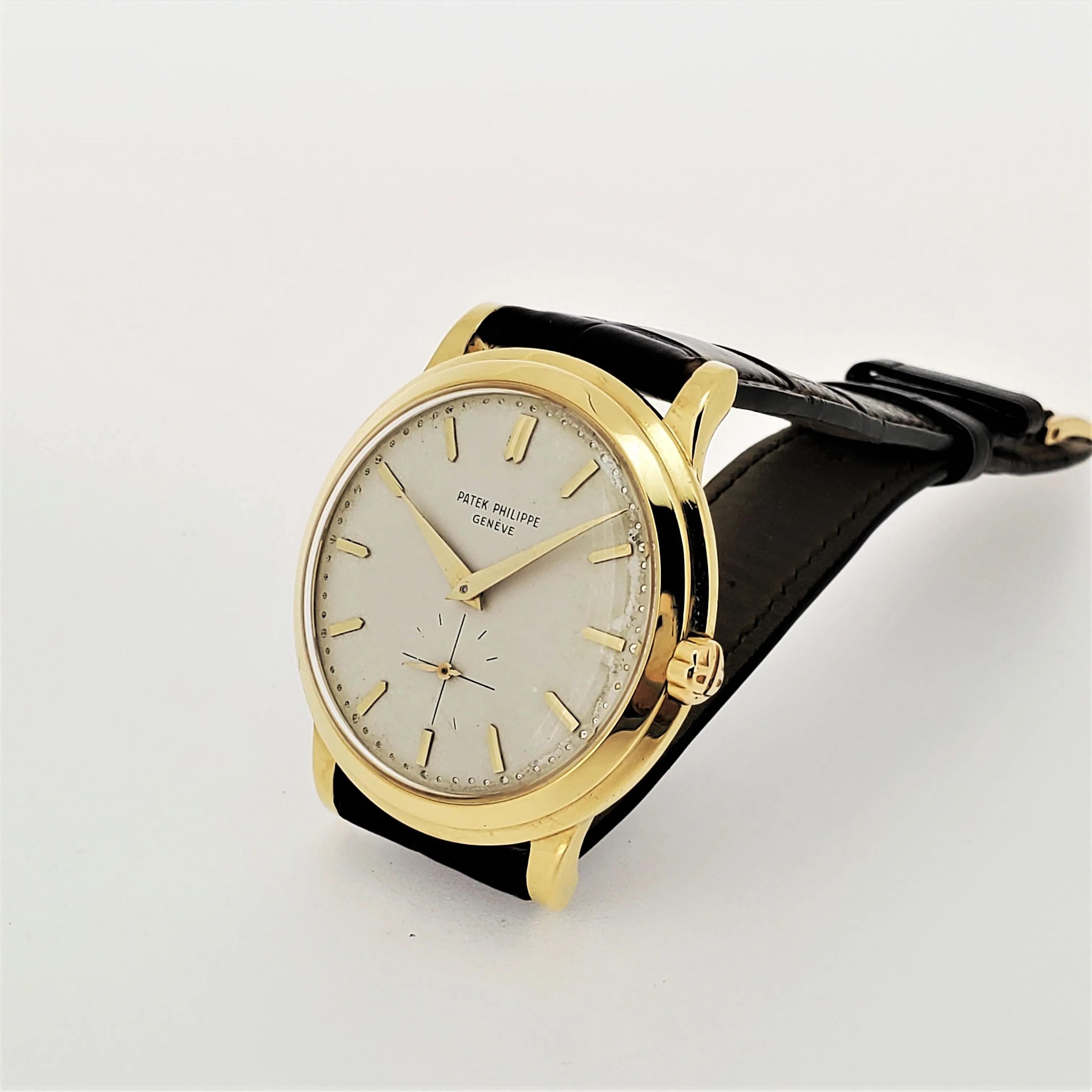 Patek Philippe 2552J Vintage Automatic "Disco Volante" automatic Calatrava 36mm Circa 1956