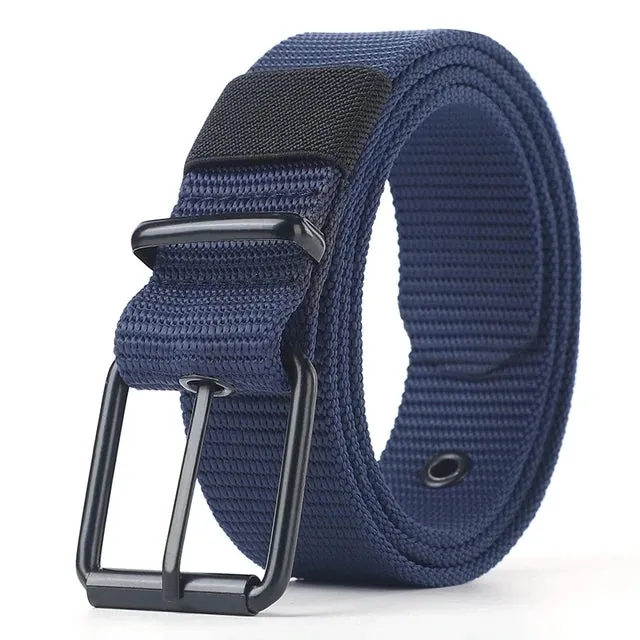 Perforated Canvas Belt