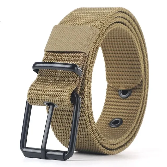 Perforated Canvas Belt