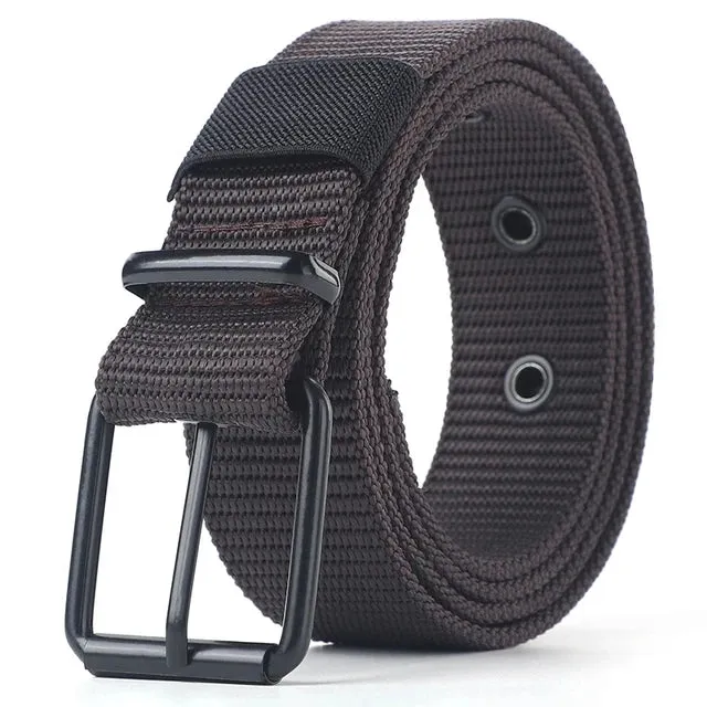 Perforated Canvas Belt