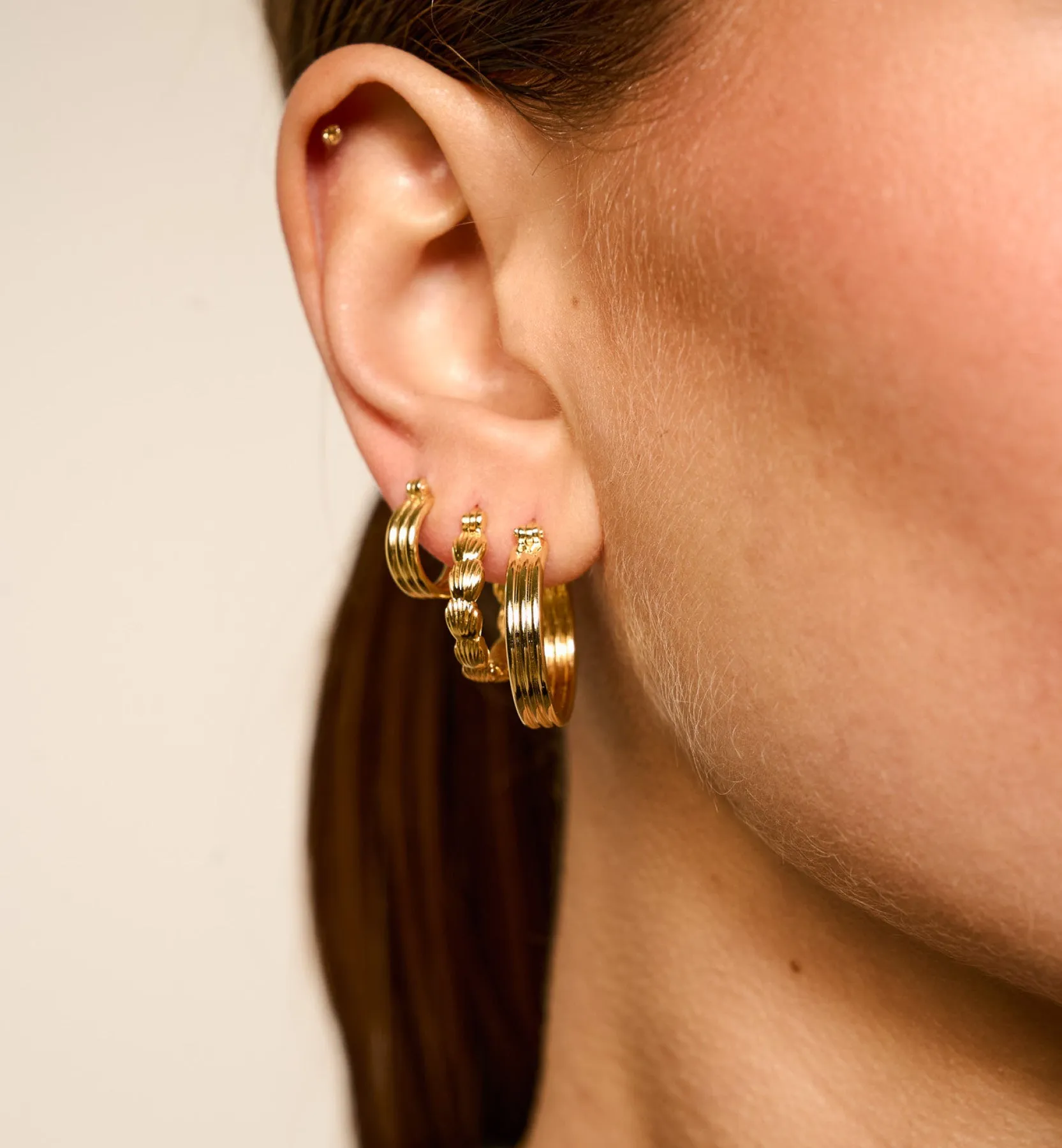 Poetic Hoop Earrings