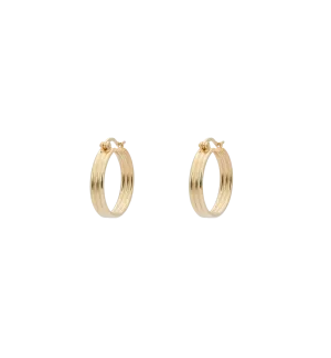 Poetic Hoop Earrings