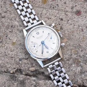 Post-WWII Hanhart Chronograph Watch