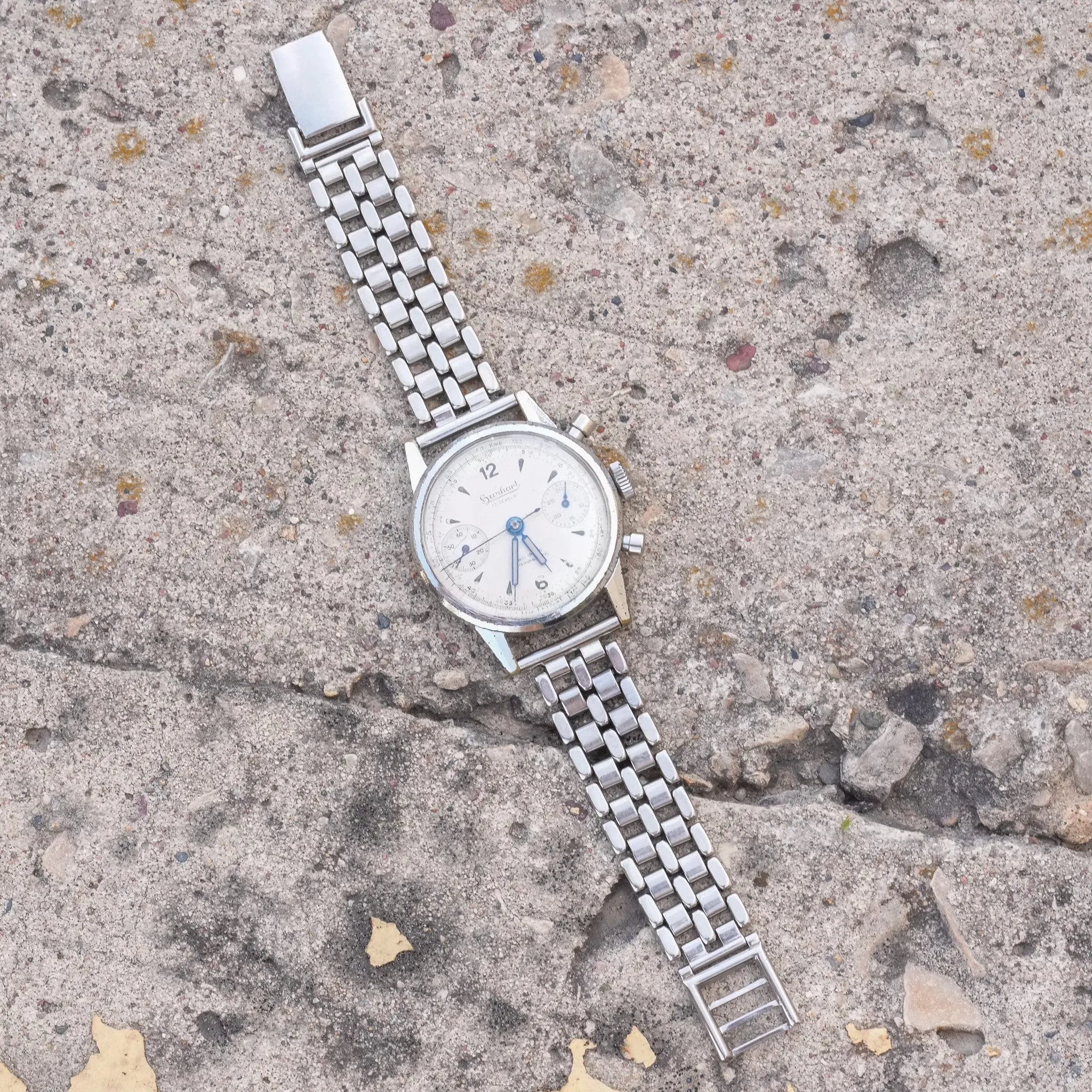 Post-WWII Hanhart Chronograph Watch