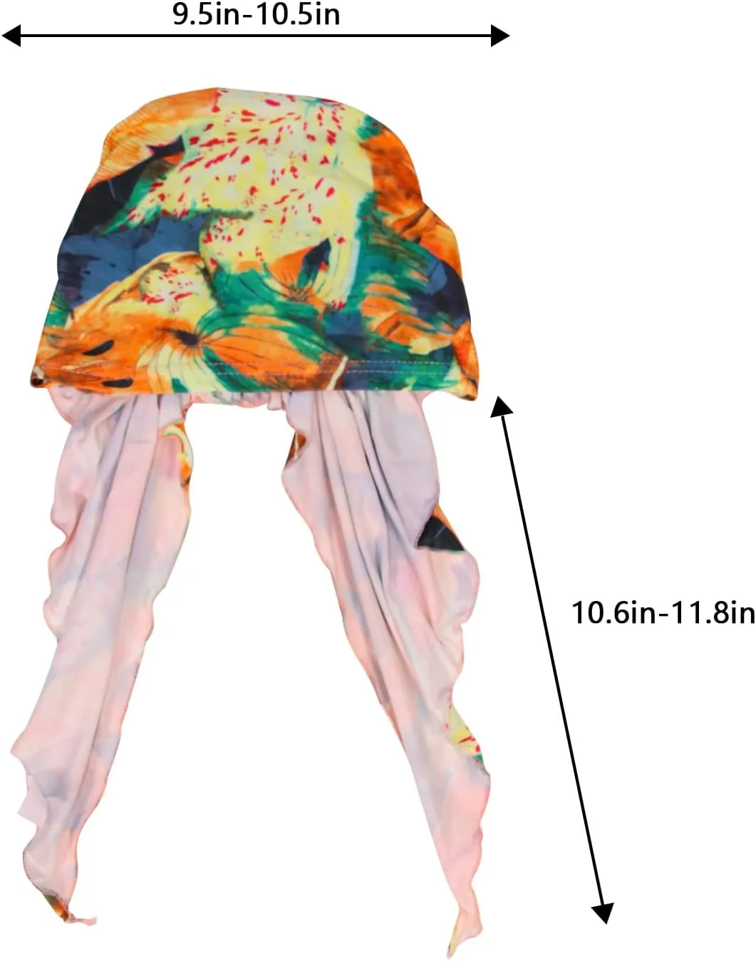Pre Tied Chemo Head Scarf for Women - Slip On Bandana Headwrap Caps Cancer Turban Sleep Hair Cover Hat