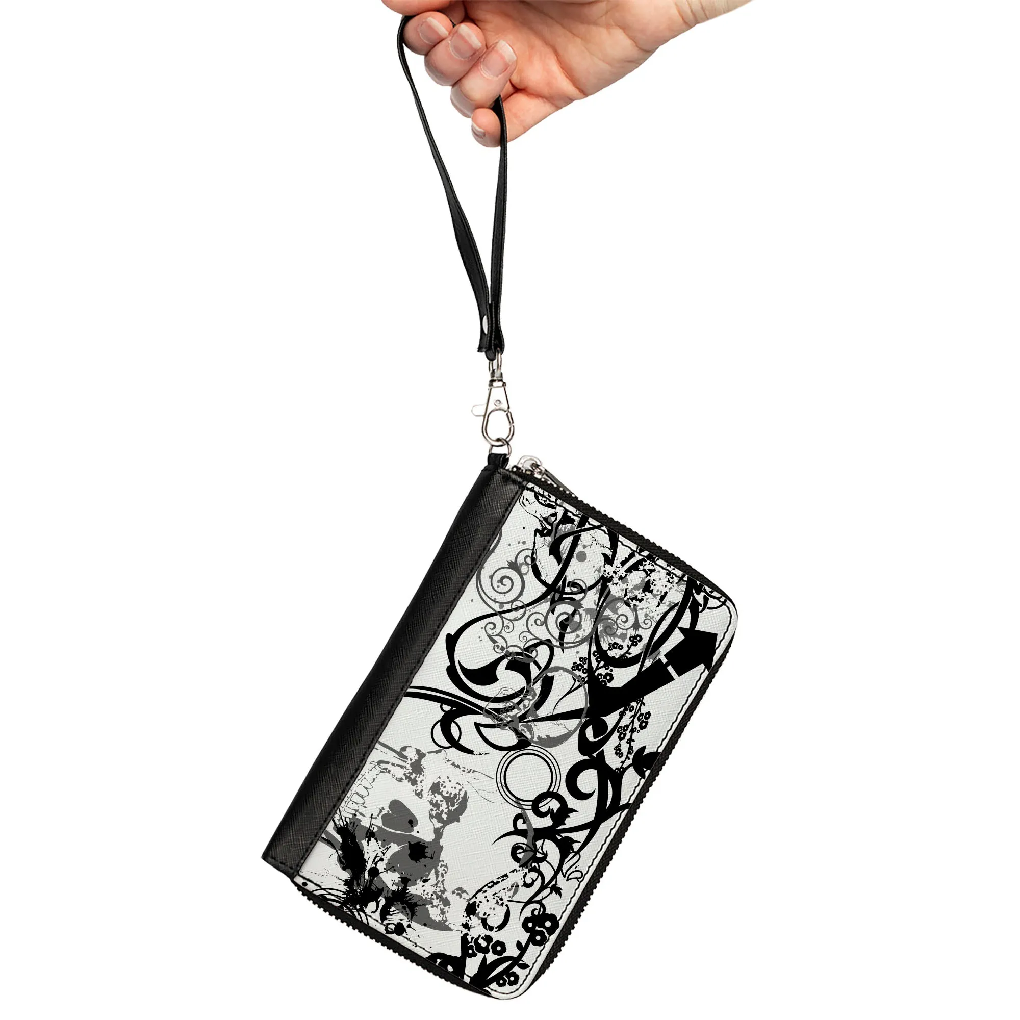 PU Zip Around Wallet Rectangle - BD Chaos