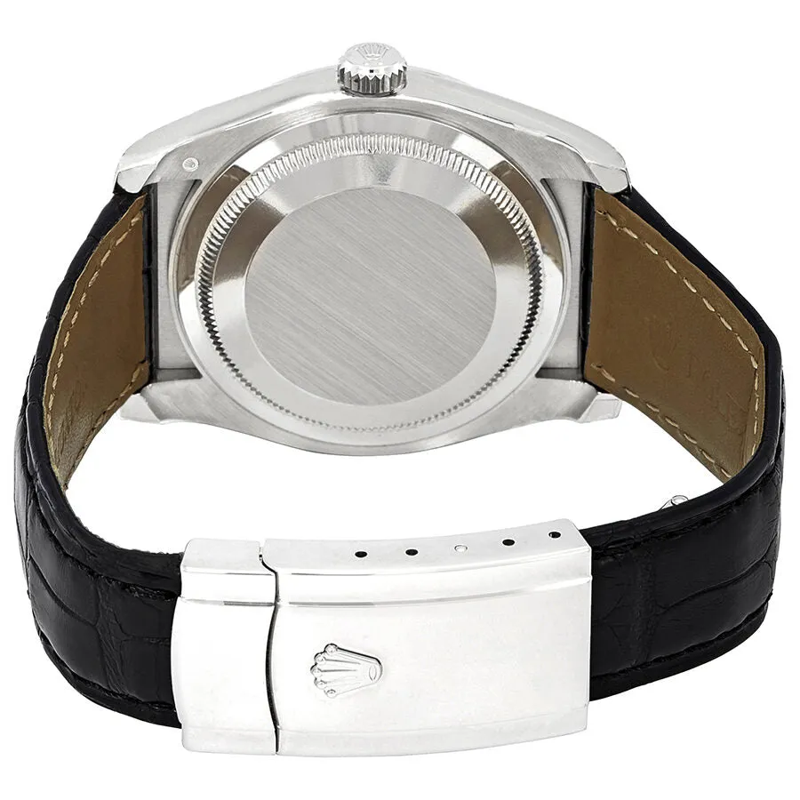 Rolex Datejust Mother of Pearl Dial Automatic Leather  Ladies Watch 116189MDL