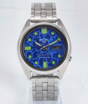 Seiko 5 Automatic 7009A Blue Dial 17 Jewels Men's Watch